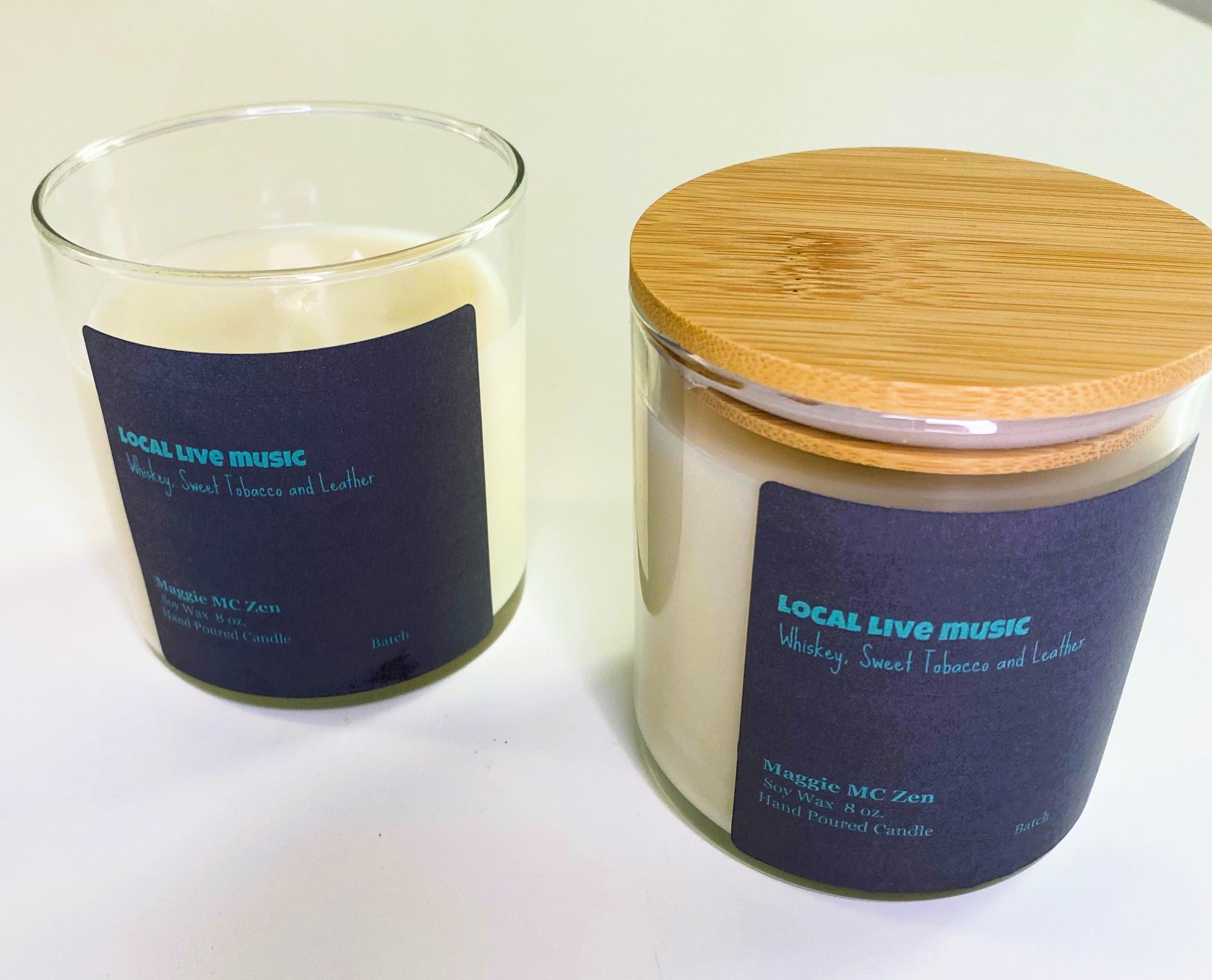 Local Live Music 9 oz soy candle